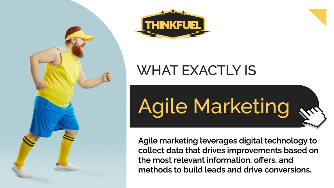 Image depicting the concept of agile marketing, a flexible and adaptive approach to marketing strategies.