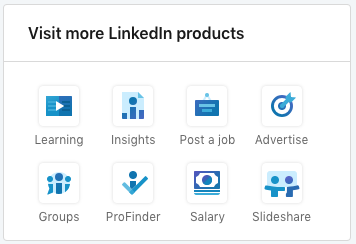 LinkedIn Products
