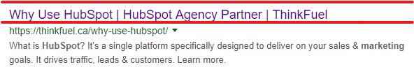 SEO Title Example